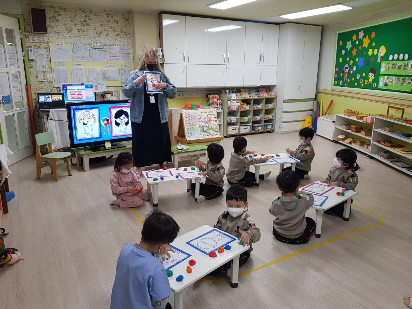 글로벌평생학습관 유치부단체 방문 프로그램 진행 1번 이미지